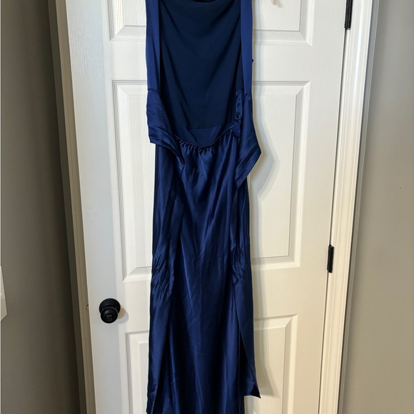 Amanda Uprichard Rosemary Silk Maxi in Emerson - Picture 4 of 5